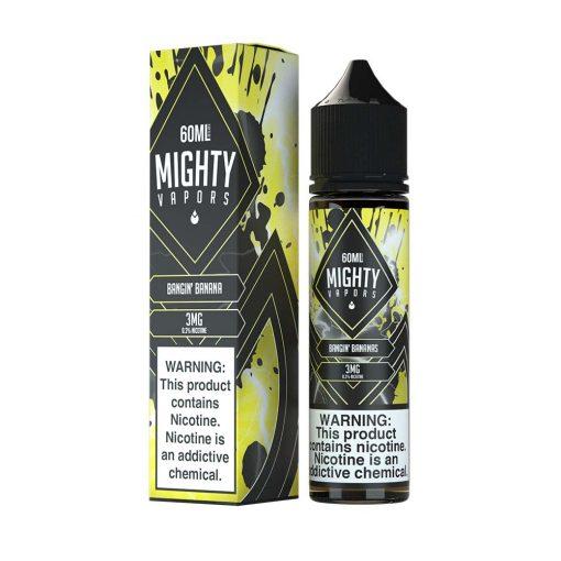 Bangin' Bananas by Mighty Vapors Series 60mL with Packaging