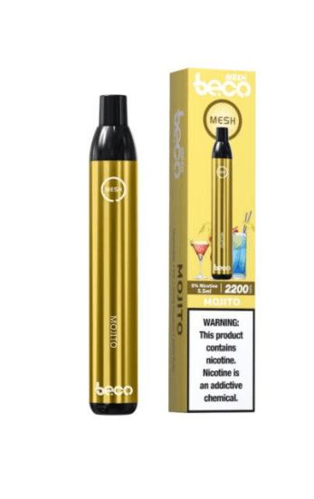 Beco Mesh Disposable | 2200 Puffs | 5.5mL Mojito with Packaging