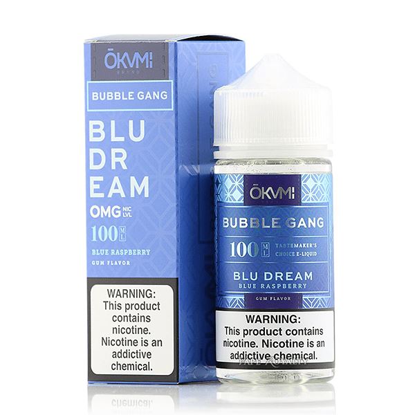 Blu Dream by Okami Bubble Gang Series 100mL with Packaging