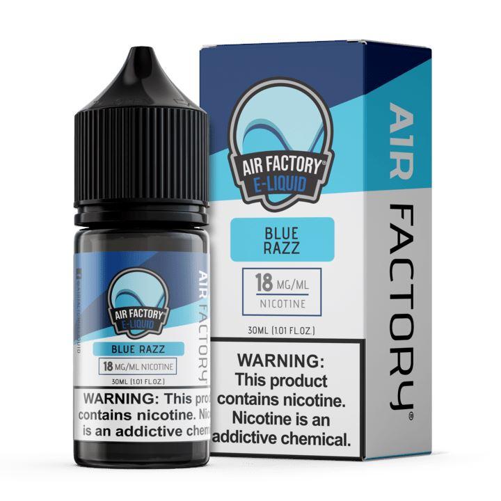 Blue Razz by Air Factory Salt E-Juice 30mL with Packaging