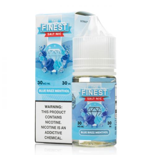Blue Razz Menthol by Finest SaltNic Series 30mL with Packaging
