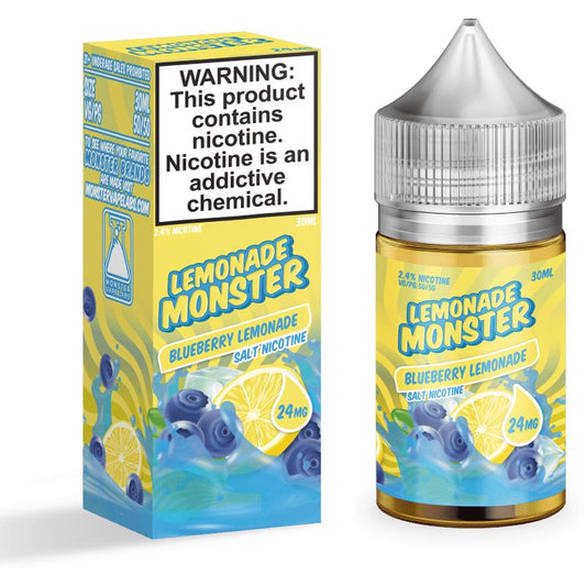 Blueberry Lemonade by Lemonade Monster Salts 30mL with Packaging