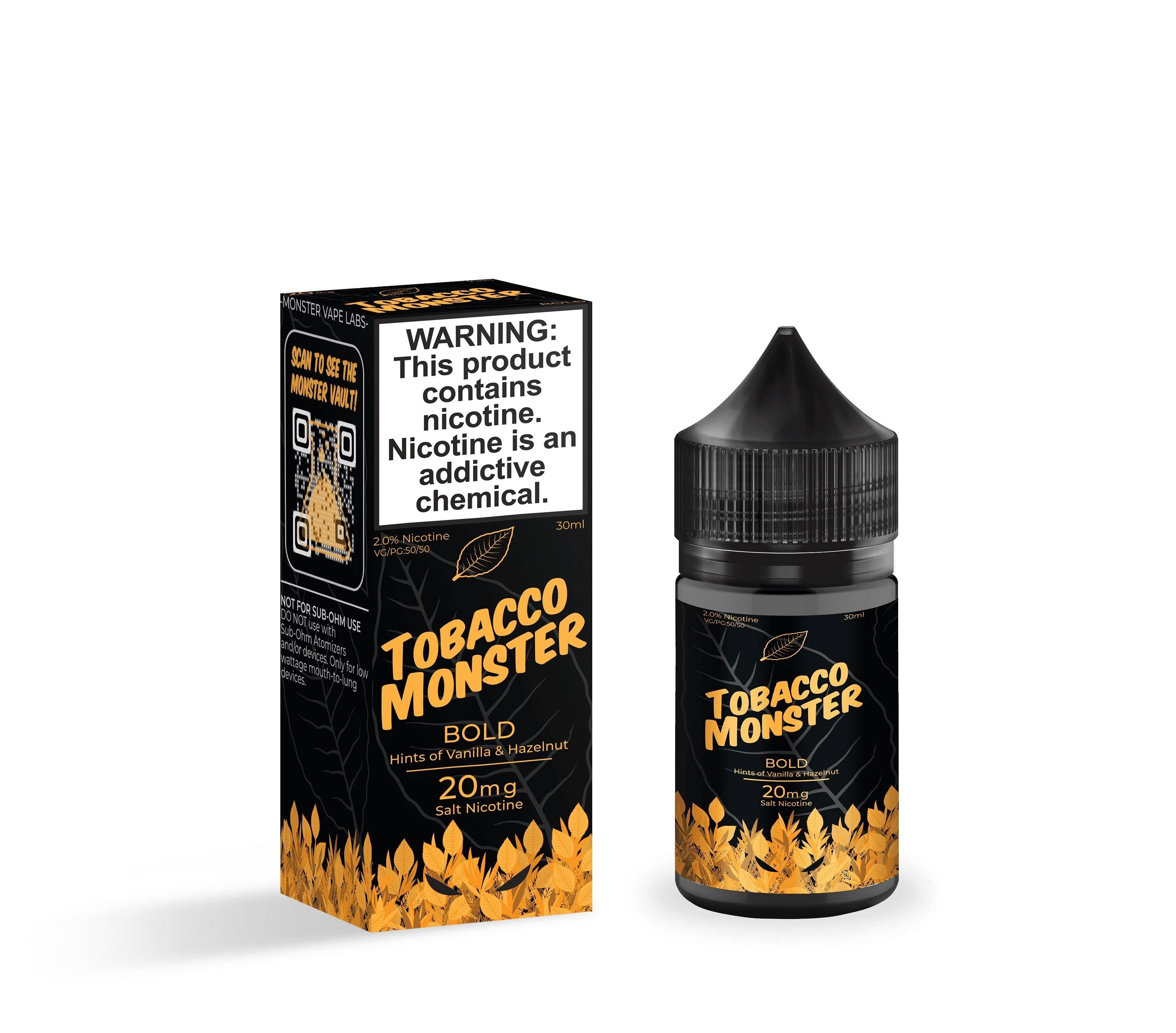 Bold by Tobacco Monster Salt E-Liquid | Flawless Vape Shop