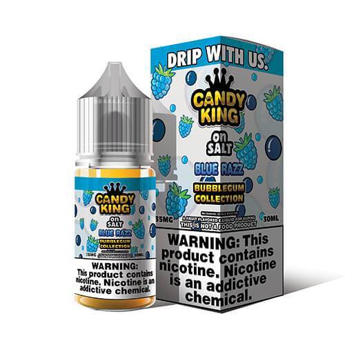 Blue Razz by Candy King on Salt Series 30mL with Packaging