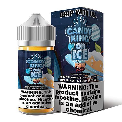 Peachy Rings Iced by Candy King Series 100mL with Packaging