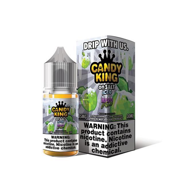 Hard Apple Iced by Candy King on Salt Series 30mL with Packaging