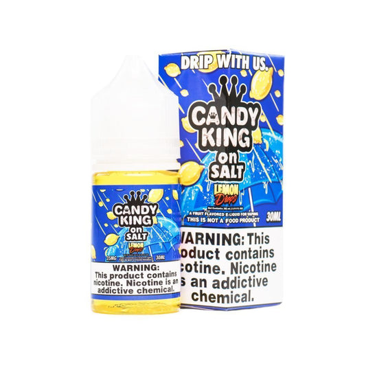 Lemon Drops by Candy King on Salt Series 30mL with Packaging