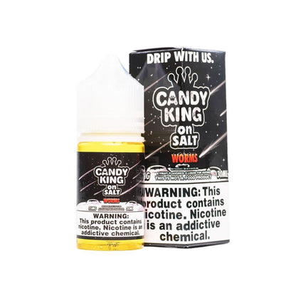 Worms by Candy King on Salt Series 30mL with Packaging