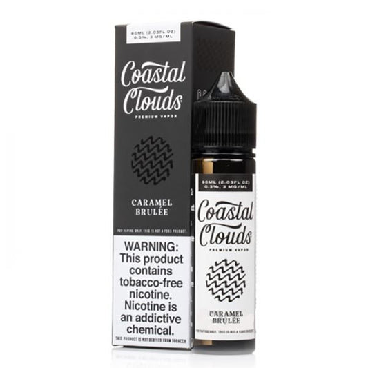 Caramel Brulee TF-Nic by Coastal Clouds Series 60mL with Packaging