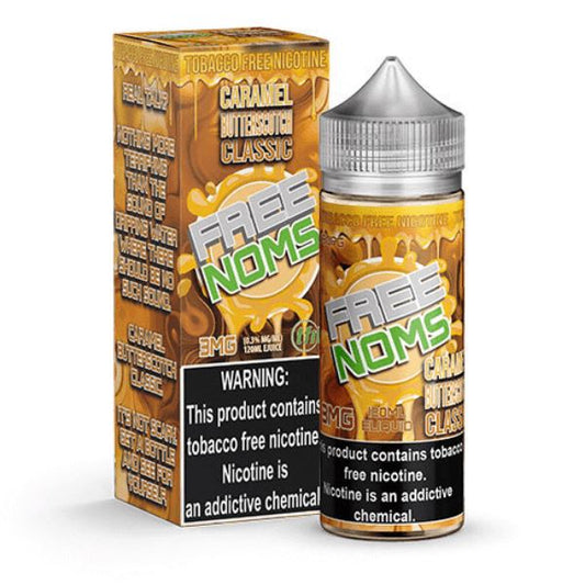 Caramel Butterscotch Classic by Freenoms TF-Nic Series 120mL with Packaging