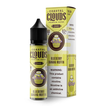 Blueberry Banana by Coastal Clouds 60ml with Packaging