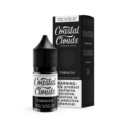 Tobacco by Coastal Clouds Salt 30mL with Packaging