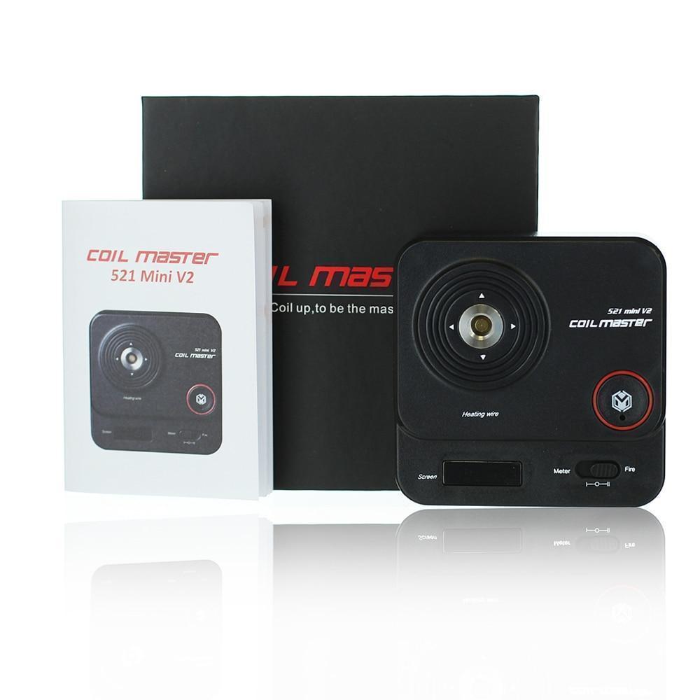 Coil Master 521 Mini Tab Ohm Reader with packaging and manual