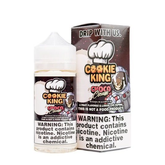 Choco Cream by Cookie King Series 100mL with packaging