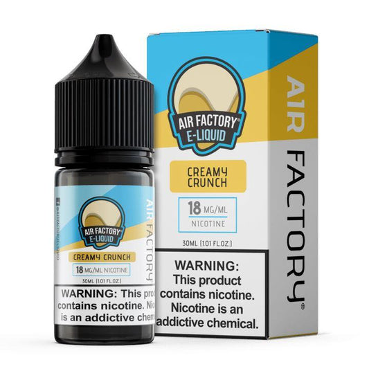Creamy Crunch by Air Factory Salt E-Juice 30mL with Packaging