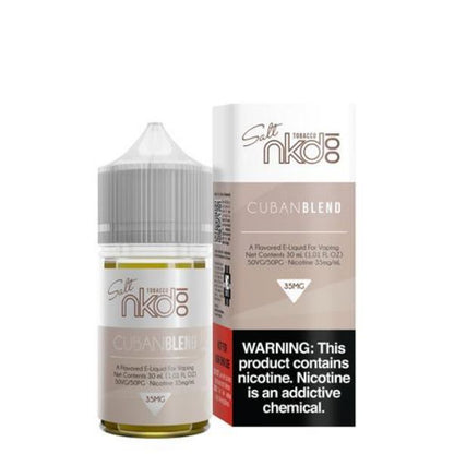 Cuban Blend by Naked Tobacco-Free Nicotine Salt Series 30mL with Packaging