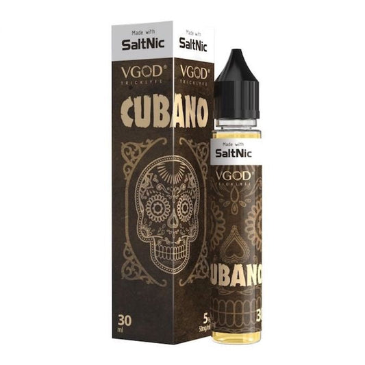 Cubano By VGOD Salt Nic with Packaging