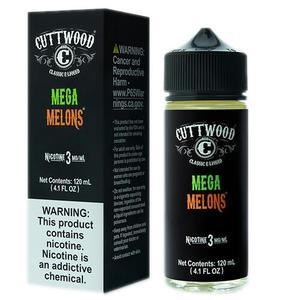 Mega Melons by Cuttwood E-Liquid 120mL with Packaging