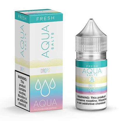 Drops by Aqua Salts Series 30mL with packaging