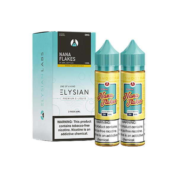 Nana Flakes by Elysian 120mL Series with Packaging