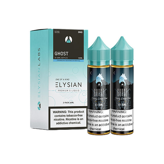 Ghost by Elysian 120mL Series with Packaging