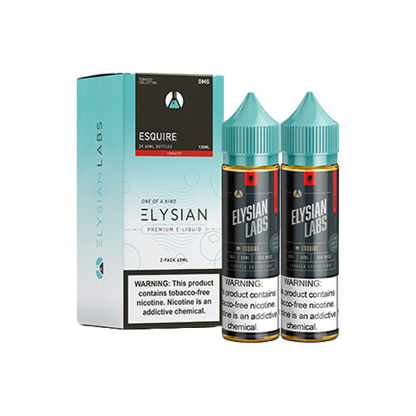 Esquire by Elysian 120mL Series with Packaging