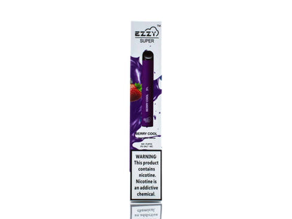 EZZY Super Disposable | 800 Puffs | 3.2mL Berry Cool Packaging