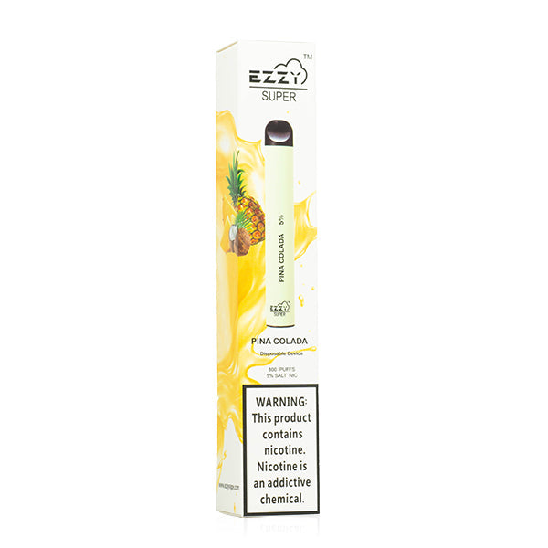 EZZY Super Disposable | 800 Puffs | 3.2mL Pina Colada Packaging