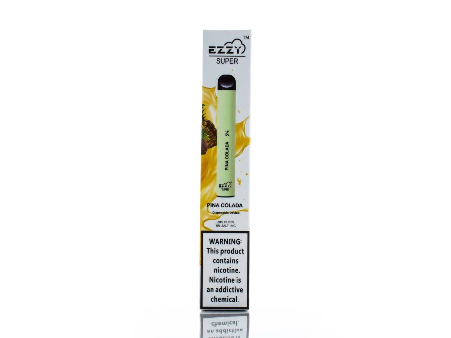 EZZY Super Disposable | 800 Puffs | 3.2mL Pins Colada Packaging