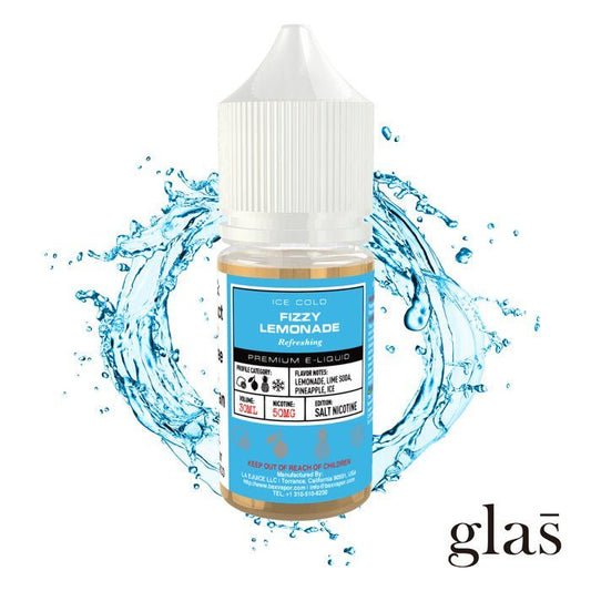 Fizzy Lemonade by GLAS BSX Salt Tobacco-Free Nicotine Series 30mL Bottle