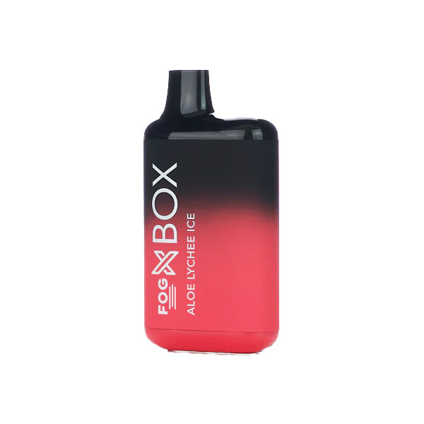 Fog X Box Disposable | 6000 Puffs | 13mL Aloe Lychee Ice