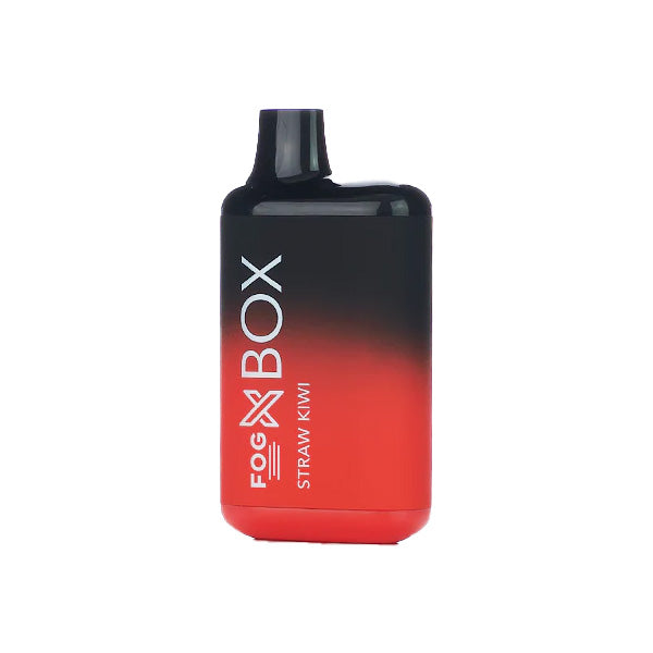 Fog X Box Disposable | 6000 Puffs | 13mL Straw Kiwi