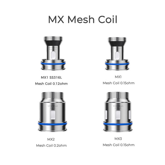 Freemax MX Mesh Coils 3-Pack group photo