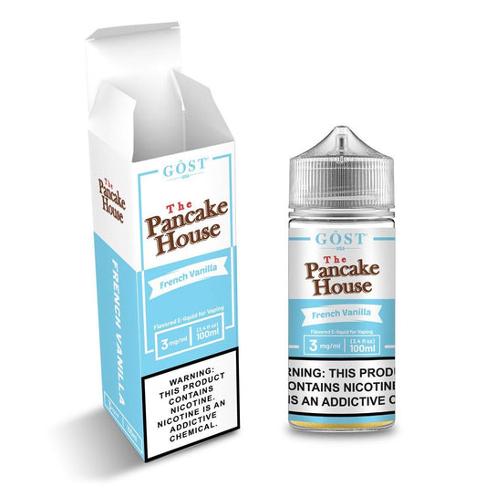 French Vanilla Stack by GOST The Pancake House 100mL with Packaging