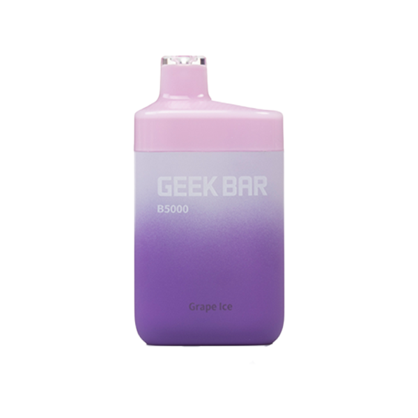Geek Bar B5000 Disposable | 5000 Puffs | 14mL | 5% Grape Ice