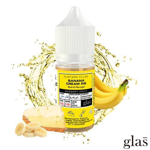 Banana Cream Pie by GLAS BSX Salt Tobacco Free Nicotine Series 30mL Bottle