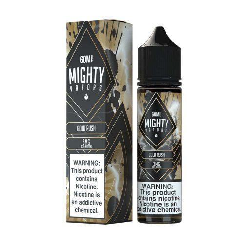 Gold Rush by Mighty Vapors Series 60mL with Packaging