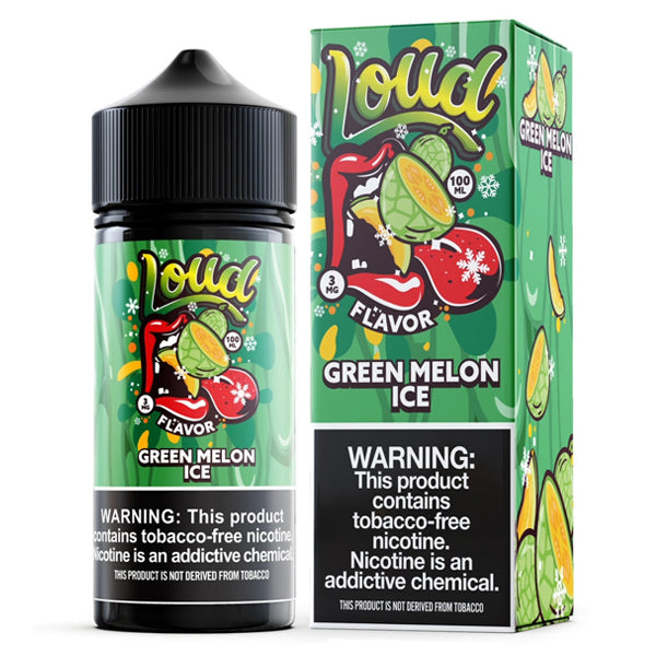 Green Melon Ice by Loud Series 100mL with Packaging