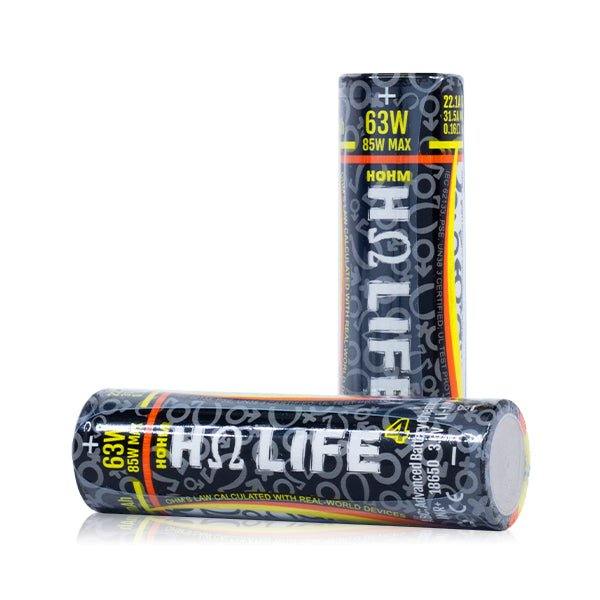 Hohm Tech Hohm Life 18650 Battery | 3015mAh | 22.1A | 2-Pack | Flawless Vape Shop