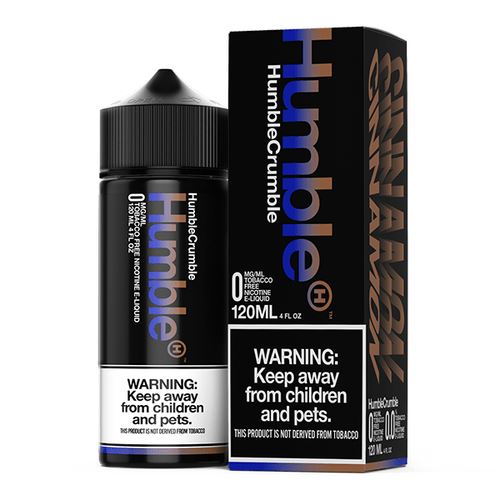 Humble Crumble by Humble Tobacco-Free Nicotine Series 120mL with Packaging