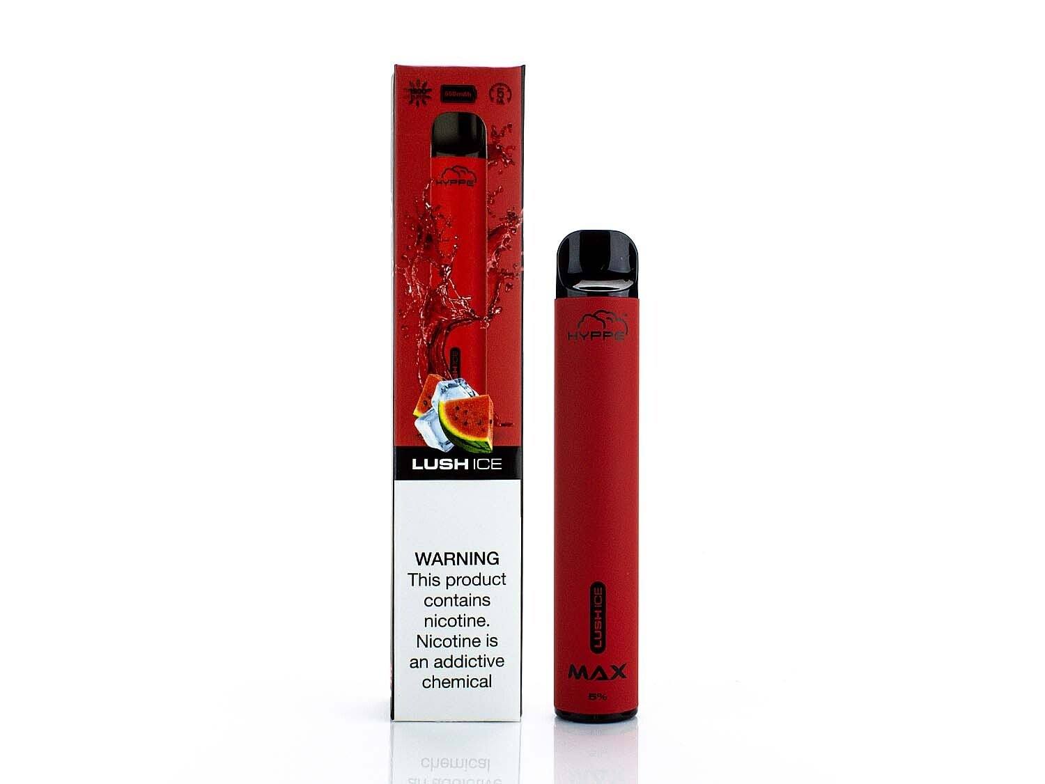 HYPPE MAX Disposable Device - 1500 Puffs Lush Ice with Packaging