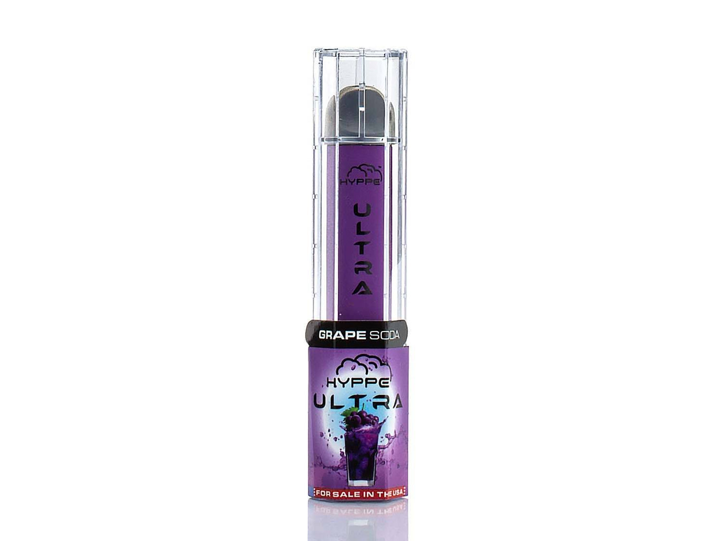 HYPPE Ultra Disposable Device - 600 Puffs Grape Soda with Packaging