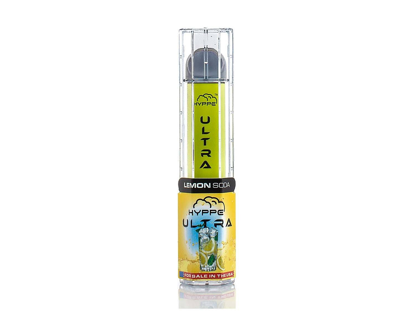 HYPPE Ultra Disposable Device - 600 Puffs Lemon Soda with Packaging