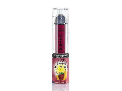HYPPE Ultra Disposable Device - 600 Puffs Strawberry Banana with Packaging