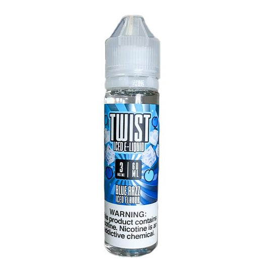 Iced Blue Razz by Twist Series 60mL Bottle