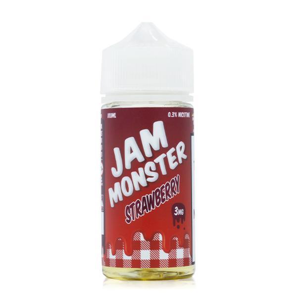 Strawberry by Jam Monster 100mL Bottle