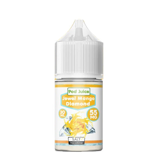 Jewel Mango Diamond Salt by Pod Juice E-Liquid | 30mL Bottle