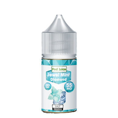 Jewel Mint Diamond by Pod Juice Salt TFN Series E-Liquid 30mL Bottle