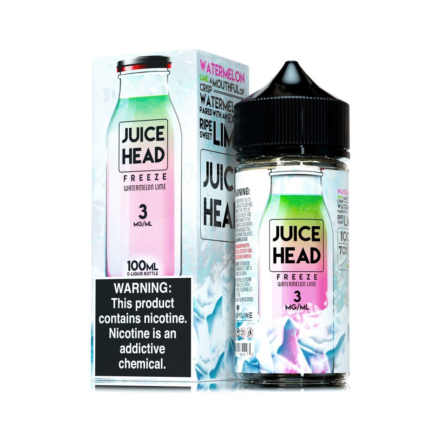 Watermelon Lime Freeze by Juice Head Series 100ml with Packaging