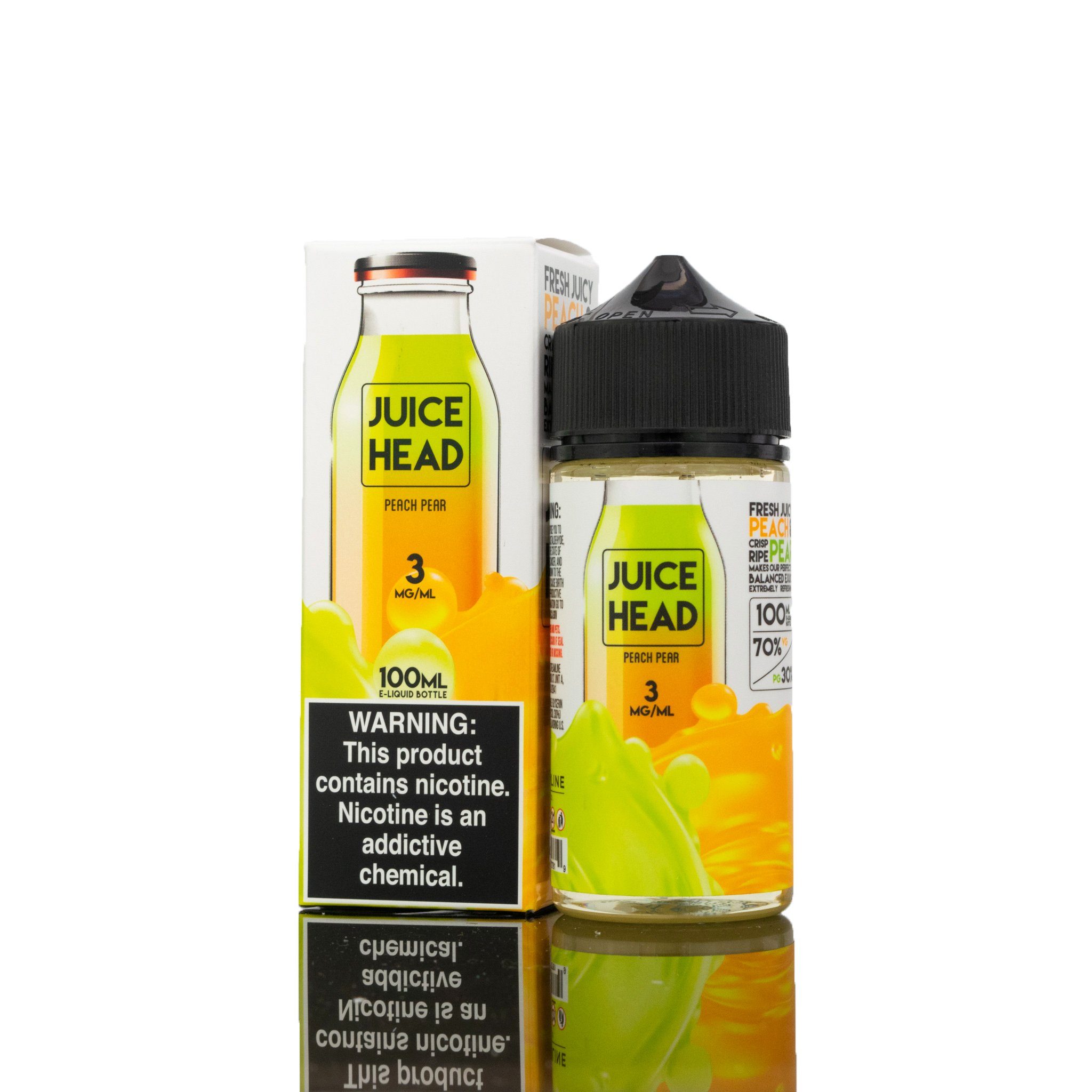 Peach Pear by Juice Head Series 100ml with Packaging